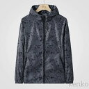 【送料無料】UVカットパーカー メンズ トップス 長袖 日焼け止め ラッシュガード ジャケット 接触冷感 冷房速乾 フード付き 紫外線対策 夏