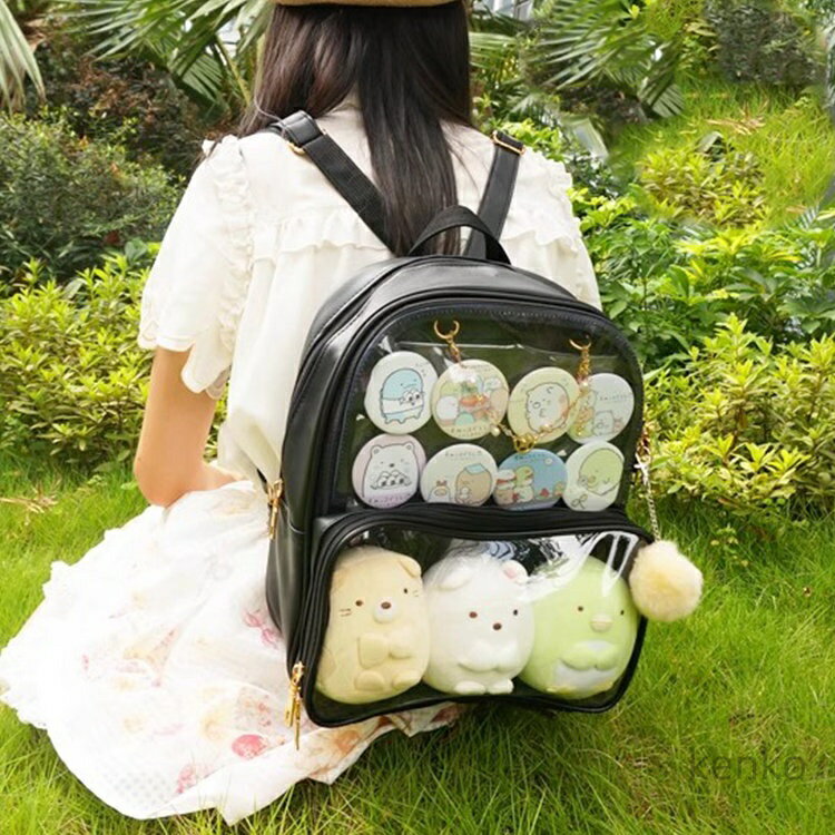 【送料無料】痛バ リュック レディース バッグ カバン リュックサック バックパック 痛リュック ぬいぐ..