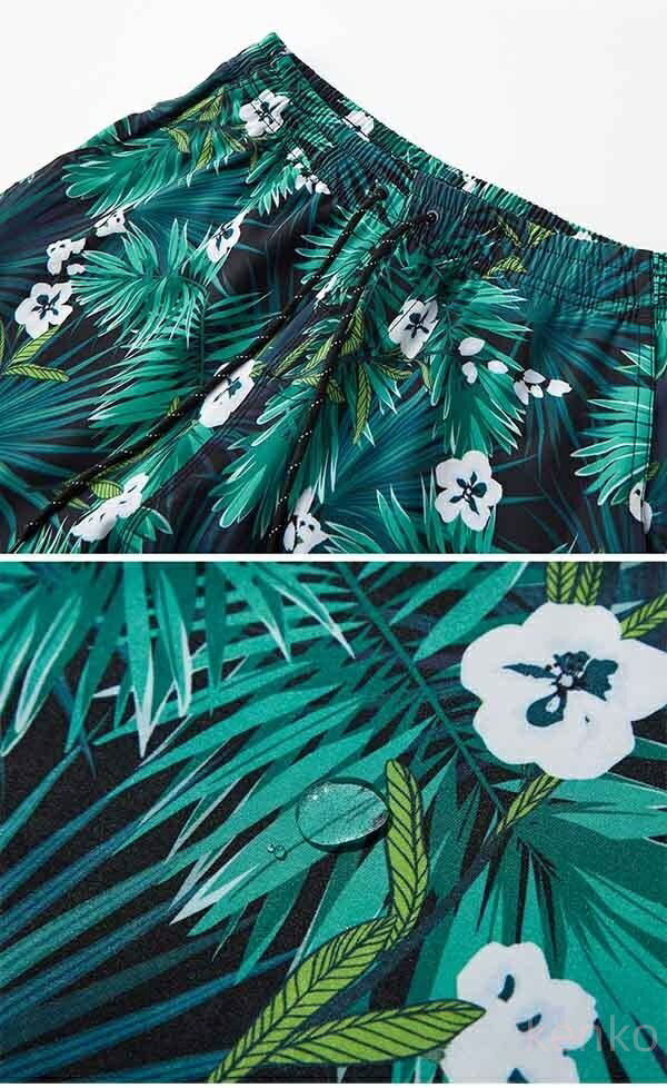 【送料無料】サーフパンツ メンズ 水着 ロング丈 インナー付き ラッシュガード 海パン サーフパンツ 海水パンツ 膝丈 ウエストゴム ボードショーツ