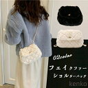 【送料無料】ショルダーバッグ ミニショルダーバッグ ボア 菱柄 スマホポーチ もこもこ ボアスマホポーチ ポシェット 可愛い ショルダーポーチ 携帯ポ