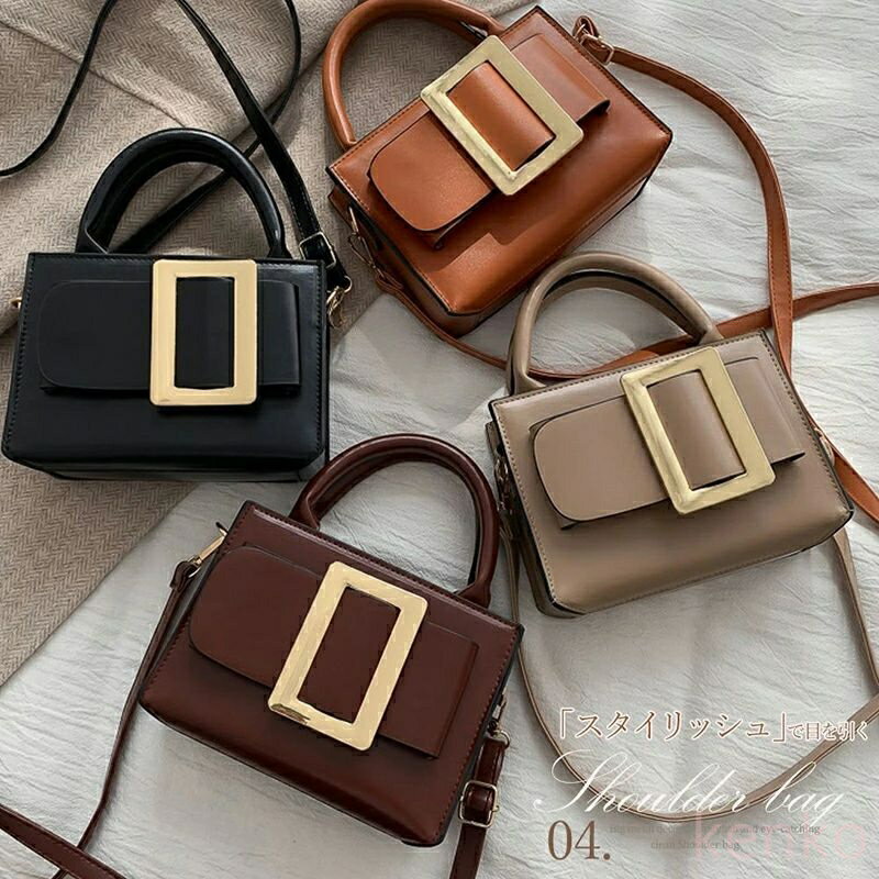 【送料無料】レザーバッグ ショルダーバッグ レディース 斜めがけ 大人 トートバッグ 小さめ ハンドバッグ 黒