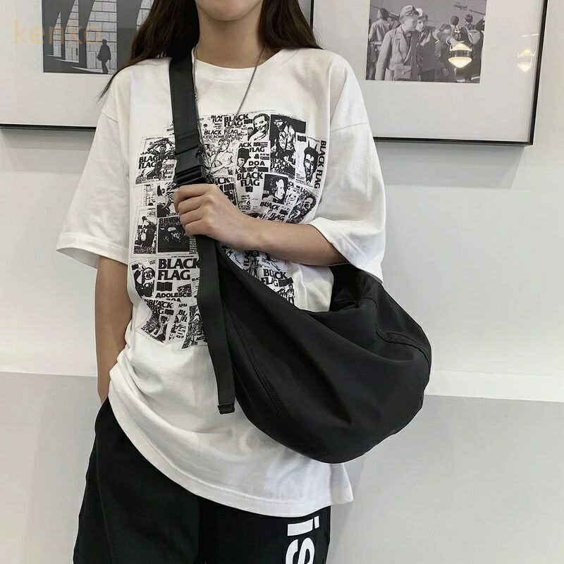 大きい 大容量 男女兼用 防水 ワンショルダー 斜め掛け 肩掛け 鞄 ショルダー付き シンプル ディリー 軽量 普段使い フォーマル