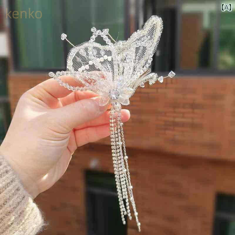 ヘアアクセサリー キッズ 女の子 プリンセス フラワーガール 誕生日 発表会 結婚式 ドレス用 森ガール..