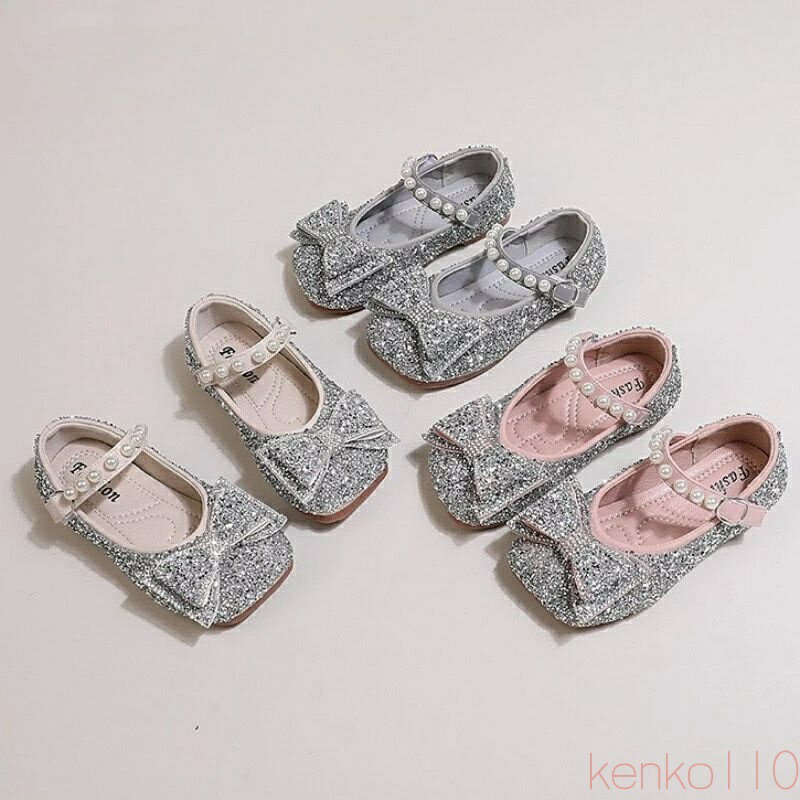 【送料無料】キッズシューズ リボン付き 子供 キッズ フォーマルシューズ 子供 靴 フォーマル 女の子 ..