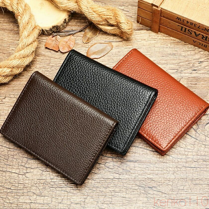 【送料無料】カードケース メンズ 財布 レディース 女性用 男性用 名刺いれ 小銭入れ 二つ折り 二つ折..