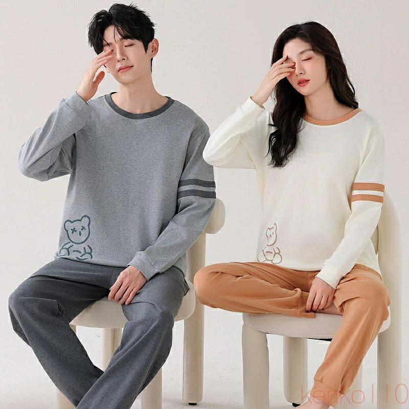 width="100%"> 綿100%の快適な肌触りと機能性 通気性・吸水性に優れたコットン素材が、汗を気にせず朝まで快適な着心地を実現。静電気が起きにくく、夏は涼しく冬は暖かいので、一年を通して快適に過ごせます。洗濯にも強く、長く愛用できる丈夫さも魅力です。 二人時間を特別にするペアデザイン 男女2着セットで届いてすぐにお揃いコーデが楽しめます。シンプルなクルーネックと長袖デザインは着る人を選ばず、日常の何気ない時間も二人だけの特別なひとときに変えてくれます。 贈り物にぴったりな万能ギフト 結婚祝い、記念日、父の日・母の日・敬老の日など、幅広いシーンで喜ばれるペアパジャマ。贈る相手を選ばない実用性と、着るたびに贈り手の気持ちが伝わる優しい着心地が魅力です。 季節を問わず使える便利な長袖上下セット 春秋に最適な長袖タイプは、冬はインナーを重ねれば暖かく、夏は冷房対策にも活躍。手首や足首までカバーして冷えを防ぎ、快適なおうち時間をサポートします。 自宅でも外でも使える多用途ルームウェア 部屋着としてはもちろん、近所へのお出かけにも着られるデザイン。休日の映画鑑賞やリラックスタイムに最適で、恋人や家族と一緒に過ごす時間をより心地よく演出します。 商品買うメリット ペアパジャマなら、部屋着ばかりでなく、近くのコンビニにも行けます。しかもネットで買えるので、簡単で便利です（おっくうな彼もこれなら仮想デート的に買えます）。これを着ている間は、彼との関係も良好です。 肌触りが気持ちいいパジャマです。 丁寧かつ丈夫であるため、長期間やさしい着心地を楽しめます。 結婚プレゼントや記念日ギフトで、春秋夏でも可愛く演出できます。 恋人二人で一緒に着て、ラブラブ感が溢れます。 自宅用はもちろん、父の日、母の日、結婚祝い、お誕生日、記念日、敬老の日などのギフトにも最適です。 素材 綿100% カラー 写真通り 品質 普通 素材感 普通（薄い、やや薄い、普通、やや厚い、厚い） 季節 春秋冬 販売対象 自宅用、ギフト用 サイズ サイズ写真をご参考ください。 サイズについて不明な方はお気軽にお問い合わせください。 送料 沖縄以外送料無料、沖縄地方1500円 注意事項 ※その他のよくあるご質問。 ●表示サイズがある場合、多少の誤差(約1-3cm、)が生じる場合がございます。 ●製造上、細かな汚れやシワ糸のほつれが発生する場合がございます。 ●モニターの発色の具合によって実際のものと色が異なる場合が御座います。 ●&nbsp;商品の仕様は、製造元の都合により予告なく変更することがあります。また、突然の欠品等で商品手配の遅れや手配ができない場合がございます ので、ご了承ください。 ●土日祝祭日のご注文およびお問い合わせへの弊社からのご連絡は、翌営業日となります。 関連キーワード：ペア パジャマ 長袖 男女2着 セット 綿100％ クルーネック 秋 冬 コットン カップル ルームウェア ペアパジャマ 結婚祝い プレゼント お祝い おもしろ 春秋 夫婦 ギフト 上下セット レディース 部屋着 メンズ 綿100% かわいい ペアコーデ おしゃれ 前開き 大きいサイズ お揃い 送料無料 春夏秋冬 スウェット 上下 セットアップ ペアルック お揃いルームウェア 肌に刺激がない 快適 快眠 母の日 寝巻き 防寒対策 彼女 彼氏 記念日 春夏 肌に優しい綿100％父の日 ブライダル やさしい 春 敬老の日 ナイトウェア 無地 可愛い 入院 伸縮 新生活 ルームサプリ M L LLサイズ シンプル ペアパジャマ春秋冬 簿手 ワッフル生地 プルオーバー マイクロファイバー ルームウエア 韓国 女性 男性 冬物 あったか 防寒 寝間着 オシャレ 誕生日 贈り物 綿 綿100 和晒 両親 ふわふわ 薄手 LL 2L 冷房対策 大きい 薄い 毛玉ができにくい トップス パンツ 長袖パジャマ スエット上下 夏用 夏 中学生 長ズボン関連キーワード：ペアパジャマ カップル ペア ルームウェア 春 結婚祝い プレゼント 大きいサイズ お祝い 長袖 パジャマ ギフト 上下 セット レディース 部屋着 ペアルック 無印 メンズ 秋 春秋 お揃い 服 ペアパジャマ秋 冬 かわいい 送料無料 綿95% 男女2着 綿100％ クルーネック コットン おもしろ 夫婦 上下セット 綿100% ペアコーデ おしゃれ 前開き 春夏秋冬 スウェット セットアップ お揃いルームウェア 肌に刺激がない 快適 快眠 母の日 寝巻き 防寒対策 彼女 彼氏 記念日 春夏 肌に優しい綿100％父の日 ブライダル やさしい 敬老の日 ナイトウェア 無地 可愛い 入院 伸縮 新生活 ルームサプリ M L LLサイズ シンプル ペアパジャマ春秋冬 簿手 ワッフル生地 プルオーバー マイクロファイバー ルームウエア 韓国 女性 男性 冬物 あったか 防寒 寝間着 オシャレ 誕生日 贈り物 綿 綿100 和晒 両親 ふわふわ 薄手 LL 2L 冷房対策 大きい 薄い 毛玉ができにくい トップス パンツ 長袖パジャマ スエット上下 夏用 夏 中学生 長ズボン