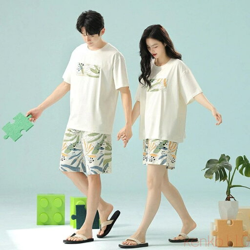 【送料無料】ペア パジャマ 半袖 夏 男女2着 セット 春 パンダ 可愛い 柔らかい 綿 トラベル 抗菌 植物 ルームウェア 高級 カップル 春夏 ペアパジャマ 結婚祝い プレゼント 【送料無料】ペア パジャマ 半袖 夏 男女2着 セット 春 パンダ 可愛い 柔らかい 綿 トラベル 抗菌 植物 ルームウェア 高級 カップル 春夏 ペアパジャマ 結婚祝い プレゼント