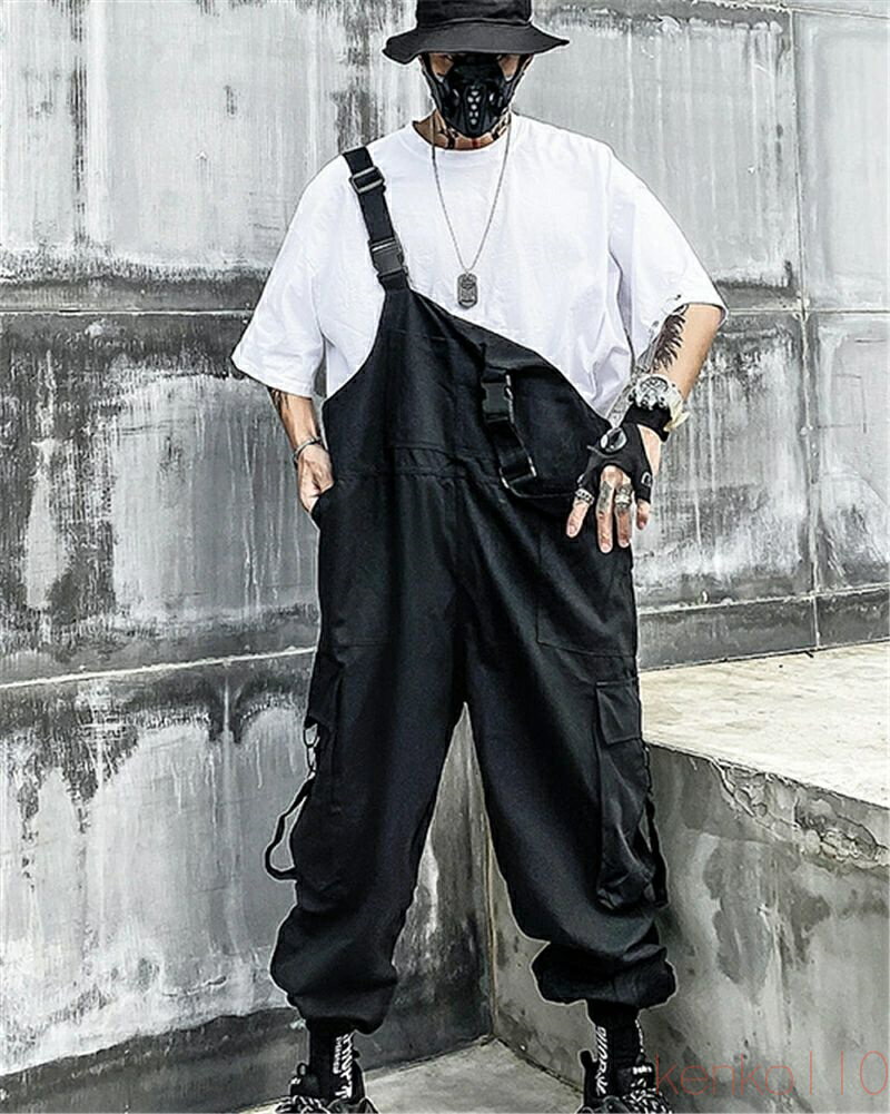 【送料無料】オーバーオール メンズ サロペット ワイド カジュアル レトロ 大きいサイズ ゆったり ワークマン 秋 パンツ つなぎ 秋冬 おしゃれ 作業着 オールインワン ボトム