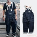 【送料無料】オーバーオール メンズ サロペット ワイド ゆったり カップル オールインワン jeans 秋 パンツ つなぎ 秋冬 おしゃれ 作業着 ボトムス 大...