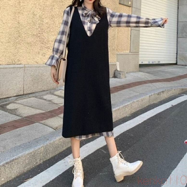 【送料無料】ワンピースセット セットアップ レディース ツーピース 2点セット シャツワンピースセット..