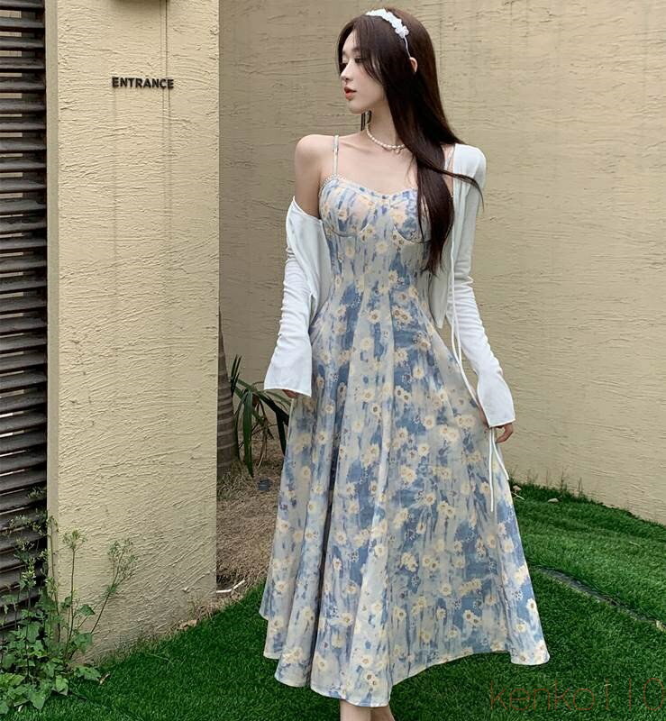 【送料無料】ワンピース レディース キャミソールワンピース キャミワンピ ワンピドレス ロング丈 ミモレ丈 フレア Aライン 大人可愛い きれいめ 大人 上品 おしゃれ お洒落(4)