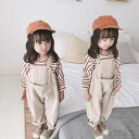 【送料無料】オーバーオール サロペット ワイドパンツ イージーパンツ バギーパンツ 子供服サロペット 女の子サロペッ 女児