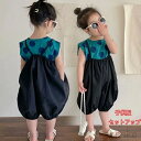 【送料無料】女の子 子ども セットアップ 2点セット トップス ボトムス/BOTTOMS 子供Tシャツ サロペット フリル キッズ ジュニア 半袖