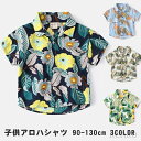 【送料無料】半袖 子供服 ボーイズ ガールズ リゾート 韓国 ジュニア シャツ 子供 ワイシャツ ベビー お出かけ おしゃれ カジュアル 料通学