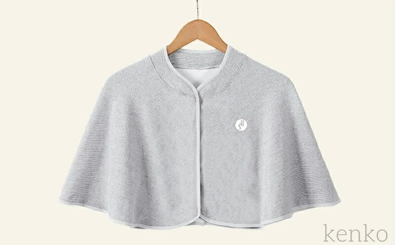 【送料無料】洗える エアコン あったか 肩掛け 肩を守る 部屋着 冷房対策 冷え対策 ポンチョ 保温 軽い 着る肩当て 冷房 クーラー コットン