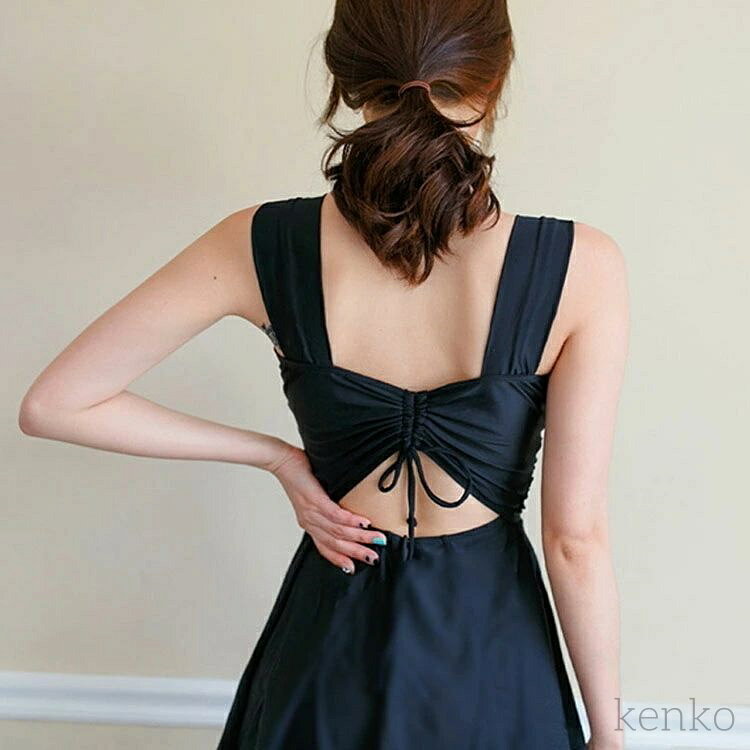 【送料無料】ワンピース型 ガールズ スイムウェア スイミング 海水浴 温泉 ビーチ ミズギ セクシー 可愛い