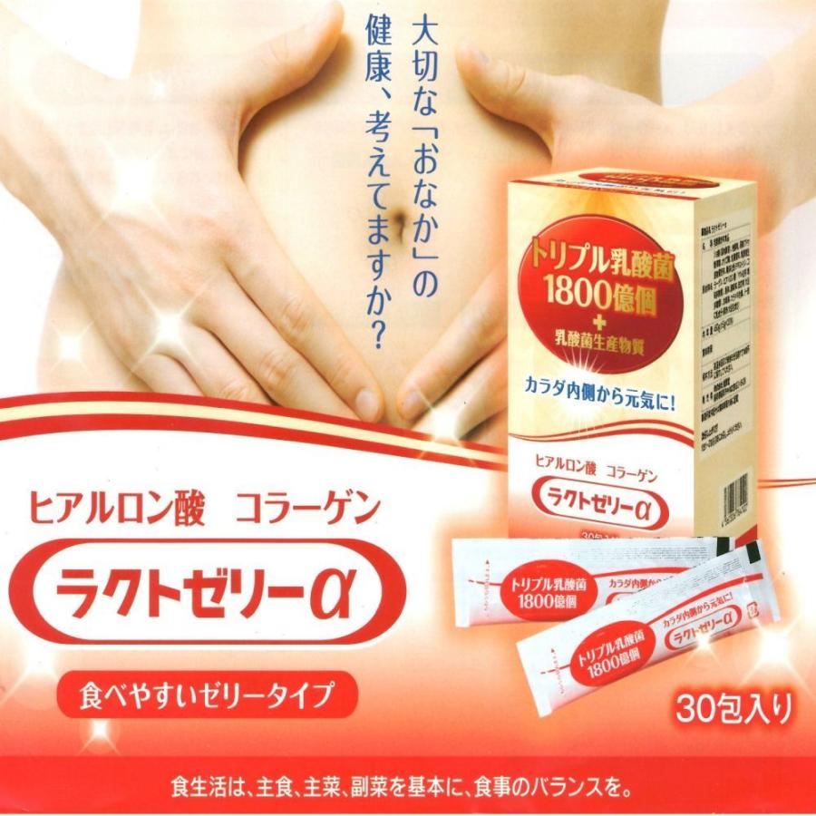 父の日 乳酸菌 ラクト 乳酸菌ゼリー 30包入 1個 お腹 コラーゲン トリプル乳酸菌 ...