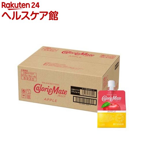 カロリーメイト ゼリー アップル味(215g×24袋入)【カロリーメイト】