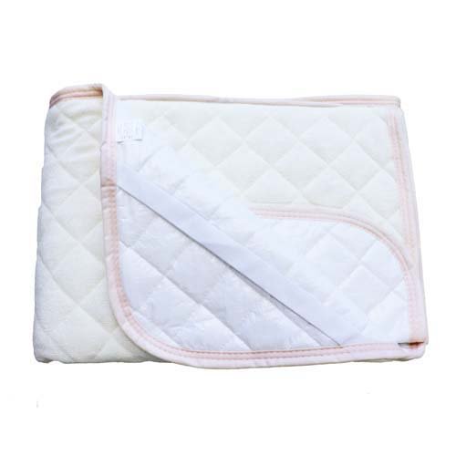 防水 敷きパッド セミダブル ベージュ 120*205cm(2枚セット) [3]