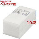 白十字 尺角ガーゼ ケアガーゼ 8折(300枚入*10袋セット)【白十字】
