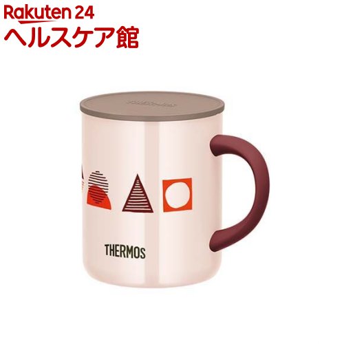 サーモス 真空断熱マグカップ 350ml ピンクパターン JDG-352LTD P-PTN(1個)【サーモス(THERMOS)】