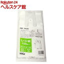 レジ袋 白 西日本25号／東日本8号(100枚入)【pickUP99】【more99】