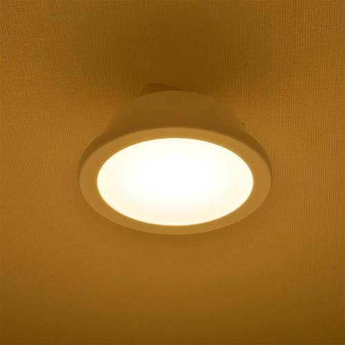LEDミニシーリングライト 電球色 Y9LG-W(1個)【OHM】 [2]