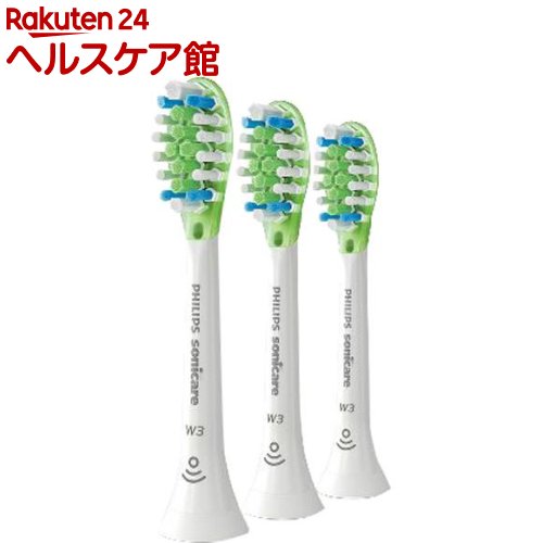 ソニッケア プレミアムホワイト替ブラシ ホワイト3本セット HX9063/67(1セット)【フィリップス(PHILIPS)】