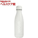 アウトドア ステンレスボトル 400mL オフホワイト 314-472(1本入)【アウトドア(OUTDOOR)】