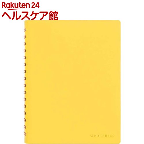 セプトクルールノート 3mm方眼A6 N769-04 イエロー(1冊)