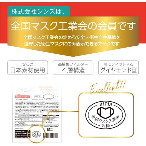 STYLEマスク プレミアム ホワイト 個包装 ふつうサイズ(30枚入×5セット)