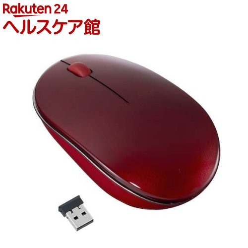 Digio2 無線マウス 3ボタン／BlueLED FLATTY MUS-RKT153NR(1個)【Digio2】