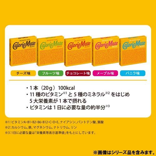 カロリーメイト ブロック チーズ味(4本入(80g)*10コセット)【o9c】【slide_d6】【カロリーメイト】