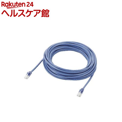 ���쥳�� LAN�����֥� EU RoHS������ CAT5E�б� ���ޤ��ɻ� 10m LD-CTT��BU10��RS(1��)�ڥ��쥳��(ELECOM)��