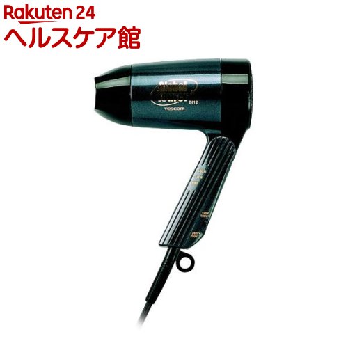 テスコム ヘアードライヤー ブラック BI12-K(1セット)【テスコム】