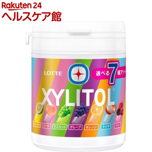 キシリトールガム 7種アソートボトル(143g)【キシリトール(XYLITOL)】