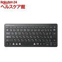 エレコム ワイヤレスキーボード 無線 パンタグラフ 薄型 小型 TK-FDP098TBK(1台)【エレコム(ELECOM)】