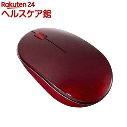 Digio2 Bluetooth マウス 3ボタン／BlueLED FLATTY MUS-BKT154NR(1個)【Digio2】