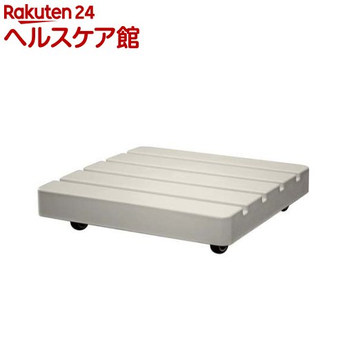 平台車 万能キャスター台 ホワイト CS-532(1個)