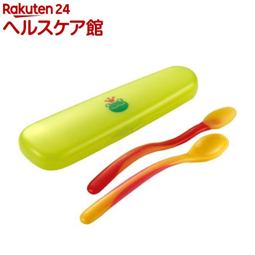 おでかけランチくん 離乳食スプーンセット ケース付き(1セット)【おでかけランチくん】