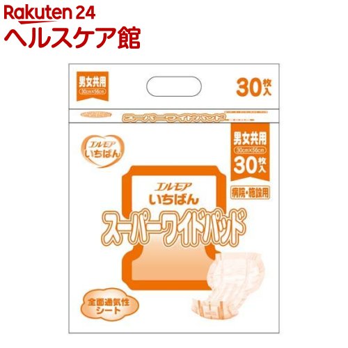 �G�����A �����΂� �X�[�p�[���C�h�p�b�h 30��×6�p�b�N