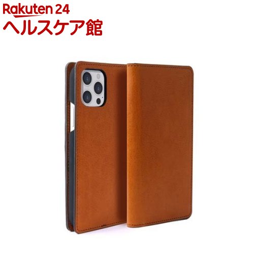Rakuten - PIERROT LUX イタリアンレザーダイアリーケース for iPhone 13 Pro タン(1個)