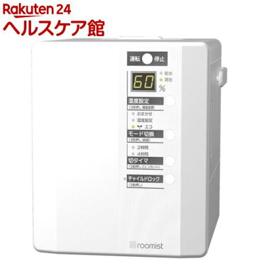 roomist スチームファン蒸発式加湿器 ピュアホワイト SHE35SD-W(1台)