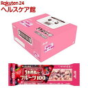 アサヒ 1本満足バー フルーツ100 赤の満足果実(9本入)【1本満足バー】