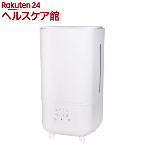 卓上上部給水式ハイブリッド加湿器 4L ホワイト HA-H07W(1台)