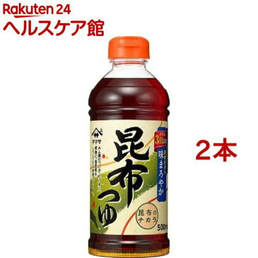 ヤマサ醤油 昆布つゆ(500ml*2コセット)