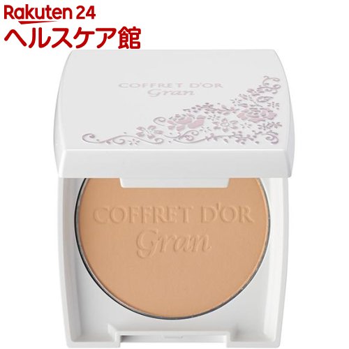 コフレドールグラン カバーフィットパクトUV ウォータープルーフ オークルC(10g)【コフレドールグラン(COFFRET D'OR Gran)】[チーク パウダーチーク]