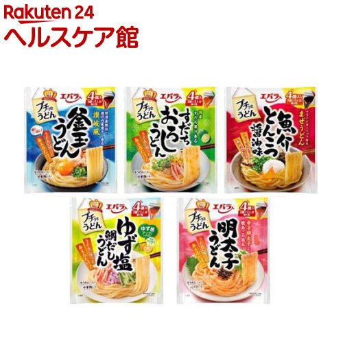 エバラ プチッとうどん 5種アソートセット1(1セット)【プチッとうどん】のサムネイル