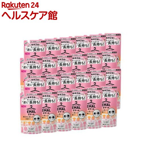 エマール 洗濯洗剤 アロマティックブーケの香り 詰め替え 梱販売用(360ml*24個入)【エマール】