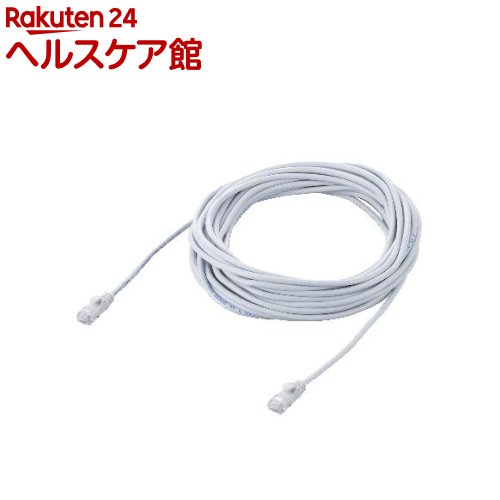 エレコム やわらかLANケーブル CAT6 10m ホワイト LD-GPY／WH10(1本)【エレコム(ELECOM)】